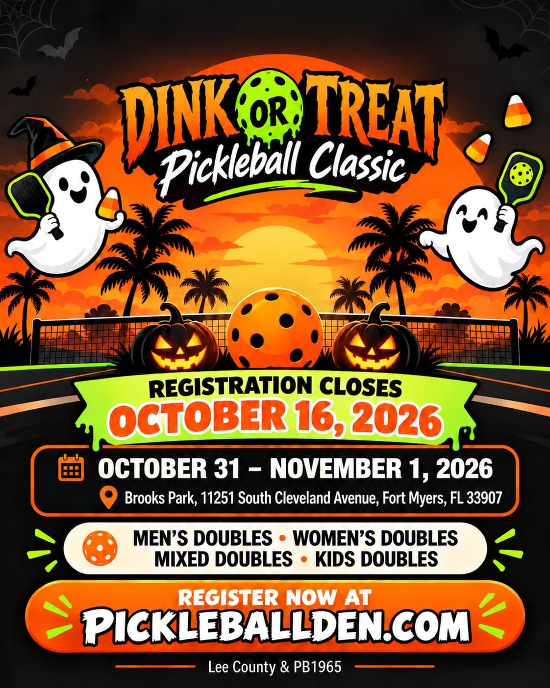 Dink or Treat 10/31-11/1